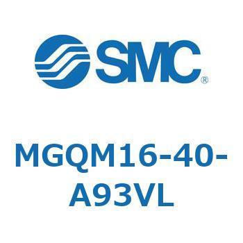 ガイド付薄形シリンダ MGQM1 SMC