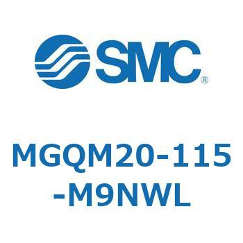 ガイド付薄形シリンダ MGQM2 SMC