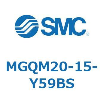 ガイド付薄形シリンダ MGQM2 SMC