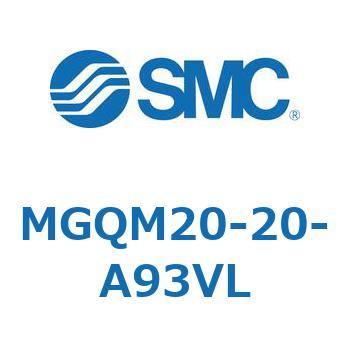 ガイド付薄形シリンダ MGQM2 SMC