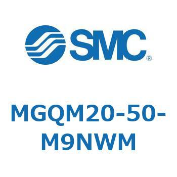 ガイド付薄形シリンダ MGQM2 SMC