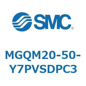 ガイド付薄形シリンダ MGQM2 SMC