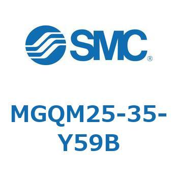 ガイド付薄形シリンダ MGQM2 SMC