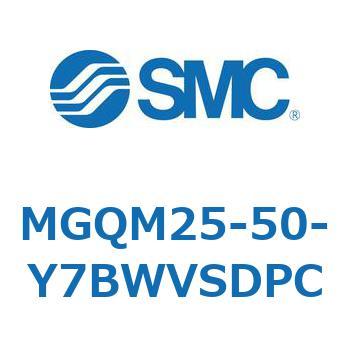 ガイド付薄形シリンダ MGQM2 SMC