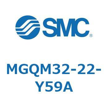 ガイド付薄形シリンダ MGQM3 SMC