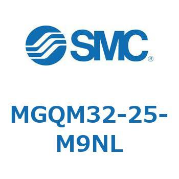 ガイド付薄形シリンダ MGQM3 SMC
