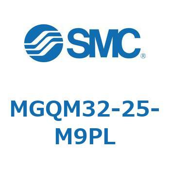 ガイド付薄形シリンダ MGQM3 SMC