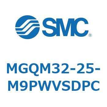 ガイド付薄形シリンダ MGQM3 SMC