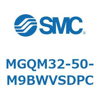 ガイド付薄形シリンダ MGQM3 SMC