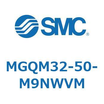 ガイド付薄形シリンダ MGQM3 SMC