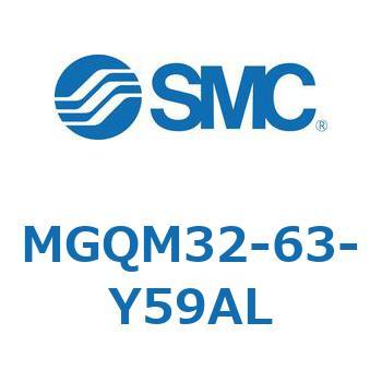 ガイド付薄形シリンダ MGQM3 SMC
