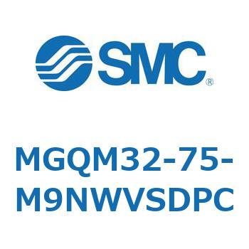 ガイド付薄形シリンダ MGQM3 SMC
