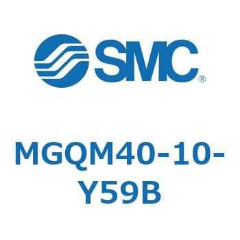 ガイド付薄形シリンダ MGQM4 SMC