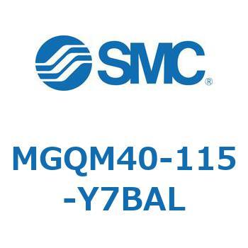 ガイド付薄形シリンダ MGQM4 SMC
