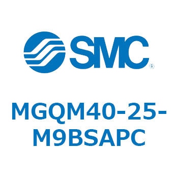 ガイド付薄形シリンダ MGQM4 SMC