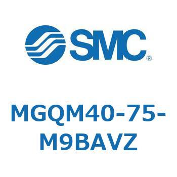 ガイド付薄形シリンダ MGQM4 SMC