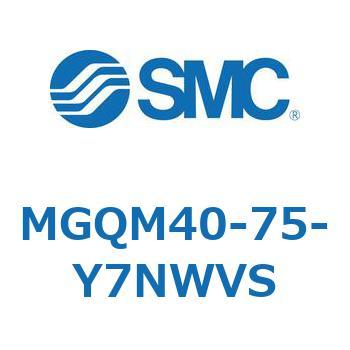 ガイド付薄形シリンダ MGQM4 SMC