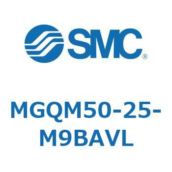 ガイド付薄形シリンダ MGQM5 SMC