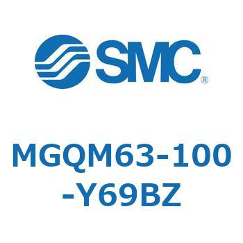 ガイド付薄形シリンダ MGQM6 SMC