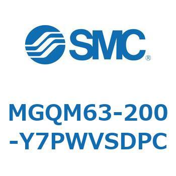 ガイド付薄形シリンダ MGQM6 SMC
