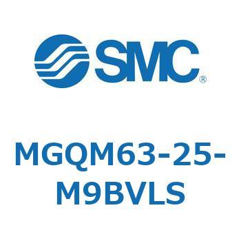 ガイド付薄形シリンダ MGQM6 SMC