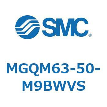 ガイド付薄形シリンダ MGQM6 SMC