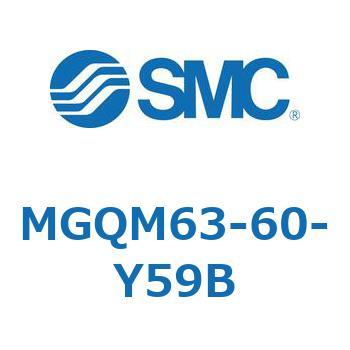 ガイド付薄形シリンダ MGQM6 SMC