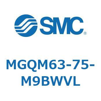 ガイド付薄形シリンダ MGQM6 SMC