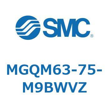 ガイド付薄形シリンダ MGQM6 SMC