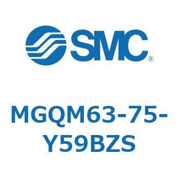 ガイド付薄形シリンダ MGQM6 SMC