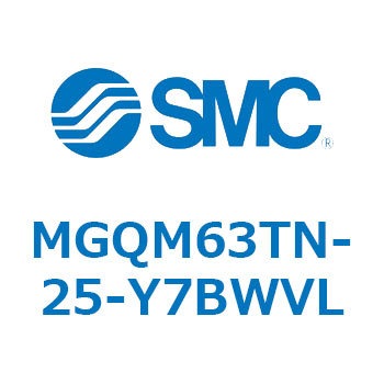 ガイド付薄形シリンダ MGQM6 SMC