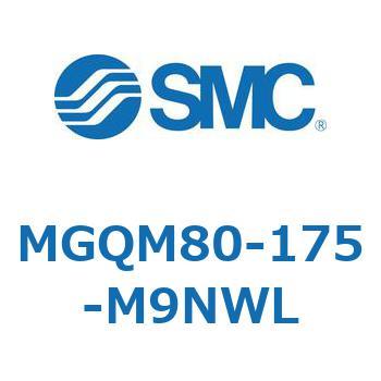 ガイド付薄形シリンダ MGQM8 SMC