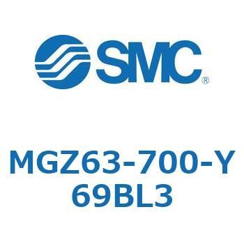 回り止め倍力シリンダ・倍力シリンダ MGZ63 SMC