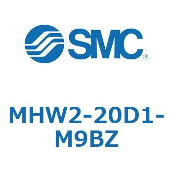 180°開閉形エアチャック ギア式エアチャック MHW2 SMC