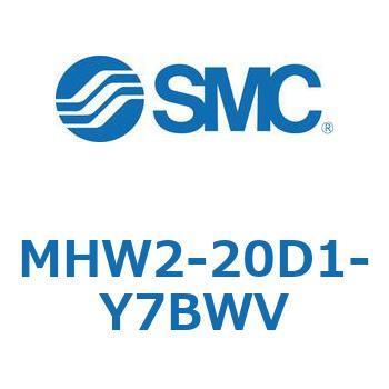 180°開閉形エアチャック ギア式エアチャック MHW2 SMC