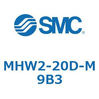 180°開閉形エアチャック ギア式エアチャック MHW2 SMC