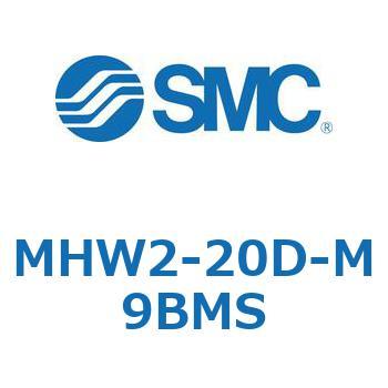 180°開閉形エアチャック ギア式エアチャック MHW2 SMC