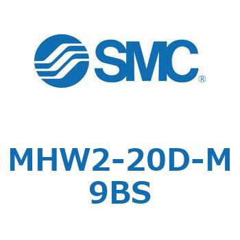180°開閉形エアチャック ギア式エアチャック MHW2 SMC