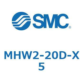 180°開閉形エアチャック ギア式エアチャック MHW2 SMC