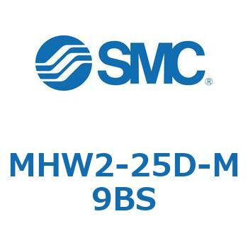 180°開閉形エアチャック ギア式エアチャック MHW2 SMC