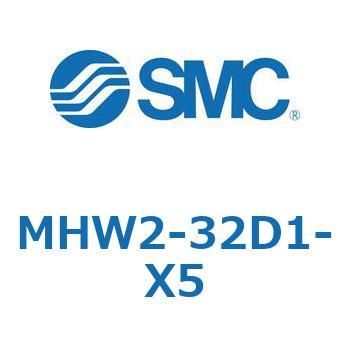 180°開閉形エアチャック ギア式エアチャック MHW2 SMC
