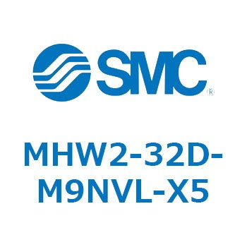 180°開閉形エアチャック ギア式エアチャック MHW2 - SMC