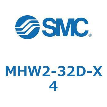 180°開閉形エアチャック ギア式エアチャック MHW2 SMC