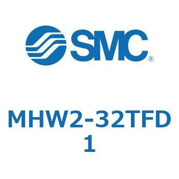 180°開閉形エアチャック ギア式エアチャック MHW2 SMC