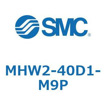 180°開閉形エアチャック ギア式エアチャック MHW2 SMC