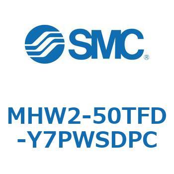 180°開閉形エアチャック ギア式エアチャック MHW2 SMC