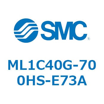ブレーキ付メカジョイント式 ハイロッドレスシリンダ ML1C4 SMC
