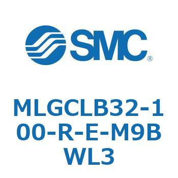 ガイド付シリンダ/ファインロックシリンダ内蔵コンパクトタイプ MLGCL SMC