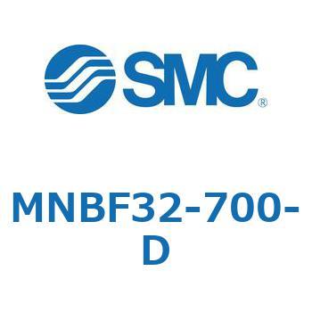 MNBF32-700-D ロック付シリンダ/複動・片ロッド MNBF3 SMC チューブ内径32mmシリンダストローク700mm