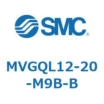 バルブ付ガイド一体形シリンダ すべり軸受形 MVGQL SMC